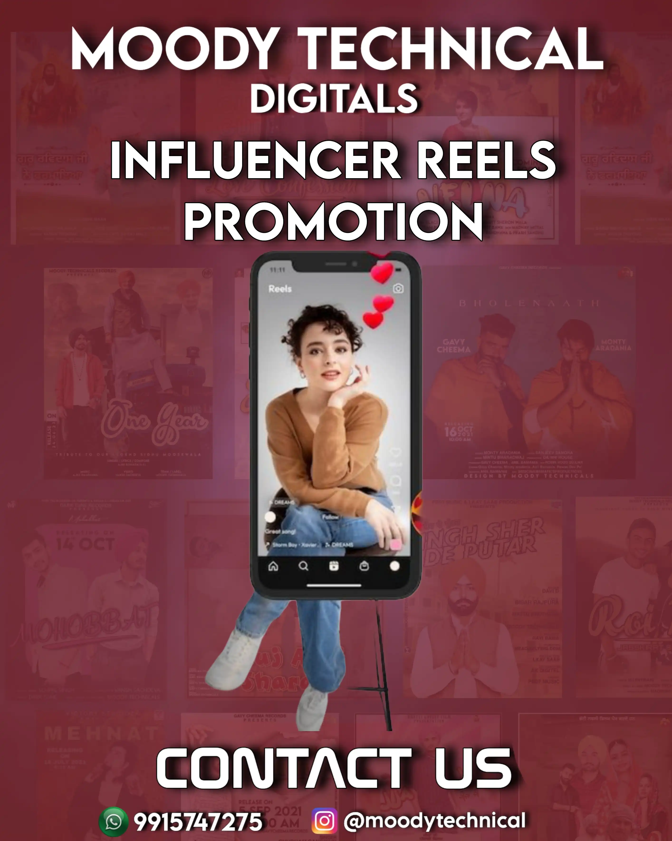 Influencer Reel Promotions