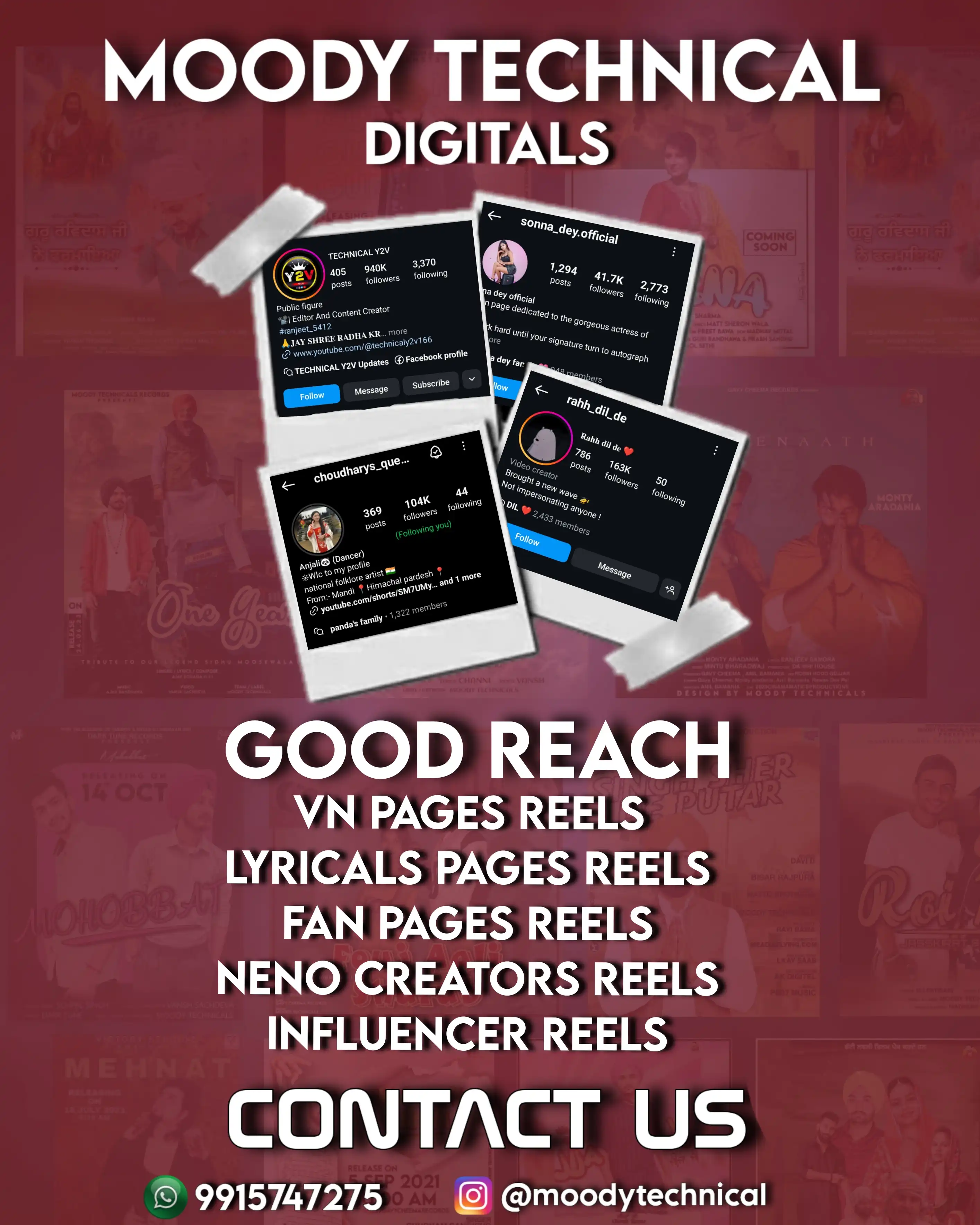 INSTAGRAM REELS PROMOTION