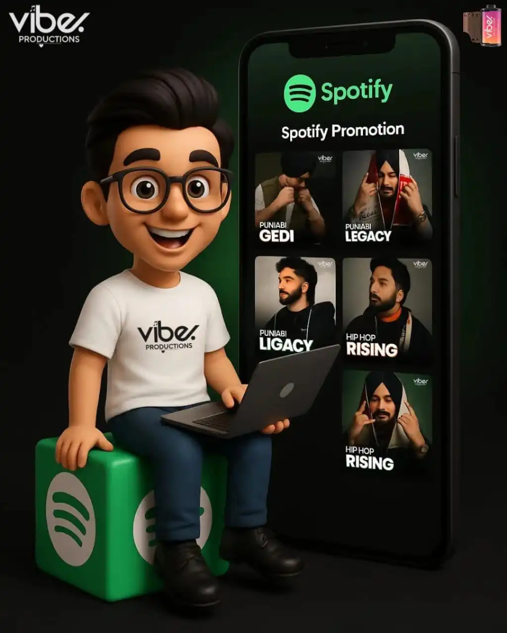 SPOTIFY ADDS & PITCHING