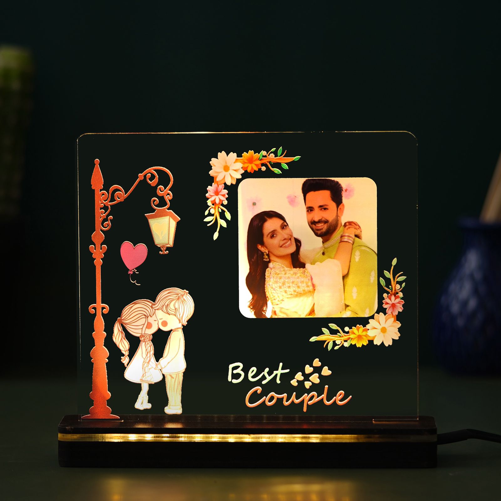 Customized Best Couple LED Table Top