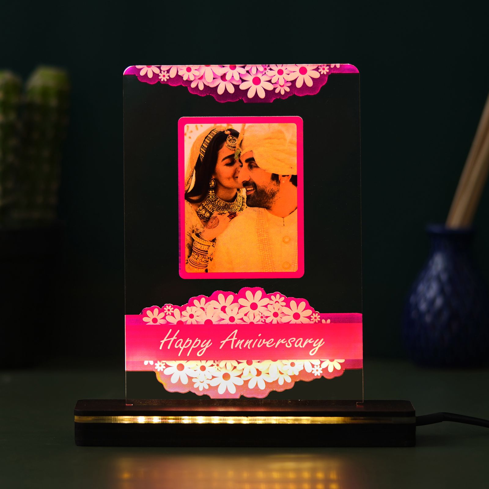 Customized Anniversary LED Table Top