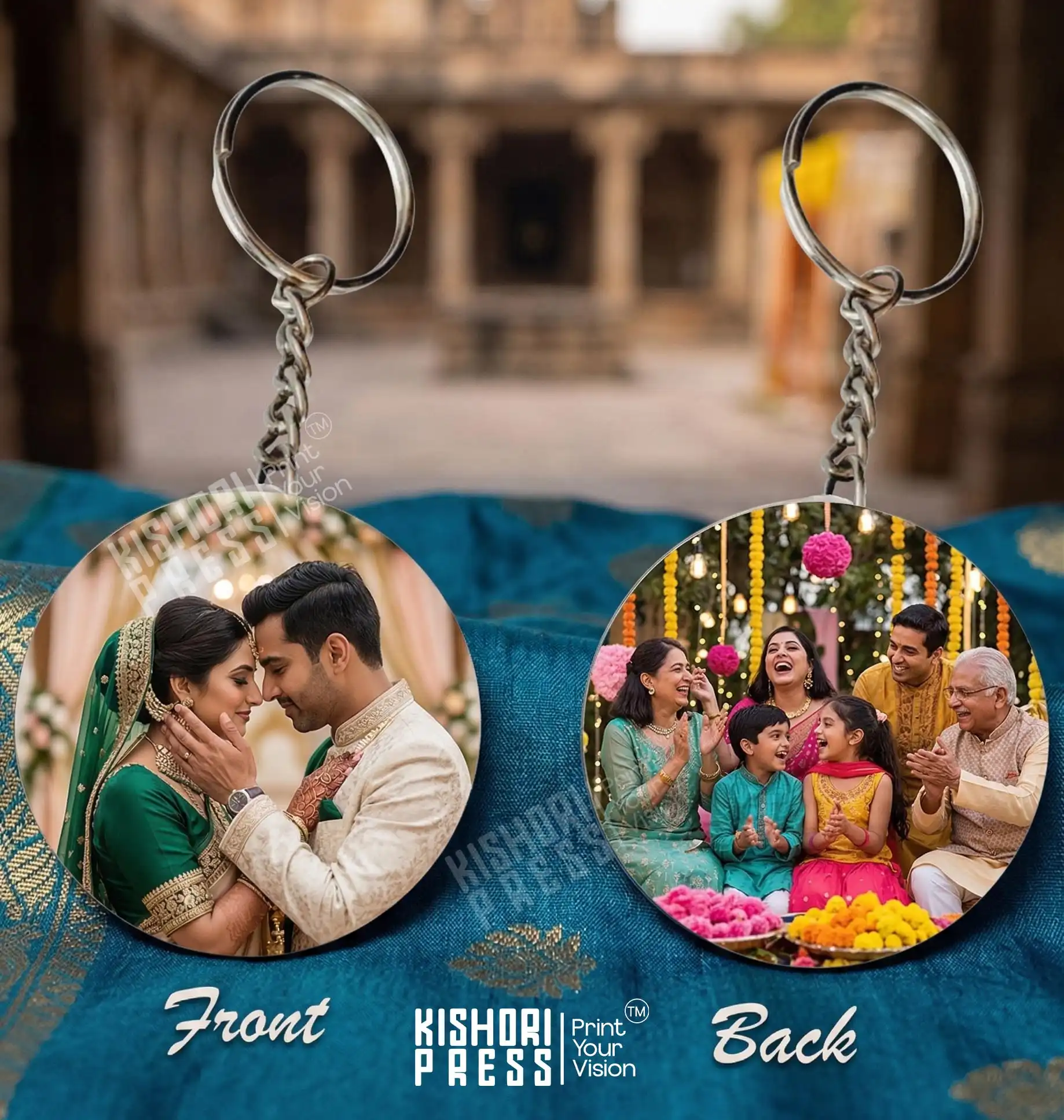 customized photo keychain
