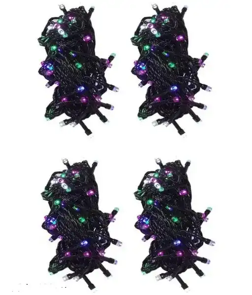 Multicolor 12 Feet String Light (Pack of 4)