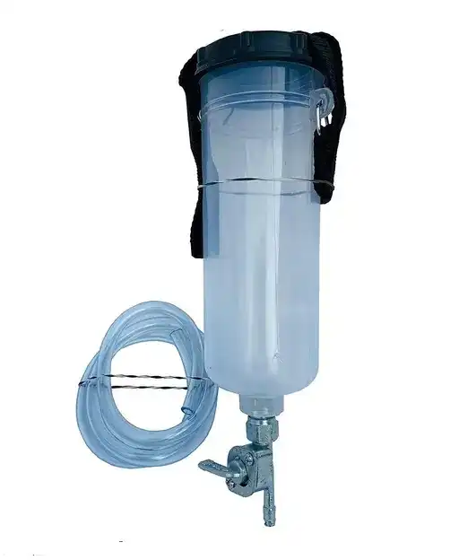 Premium Bike Mileage/Average Testing Bottle with Adjusting Knob