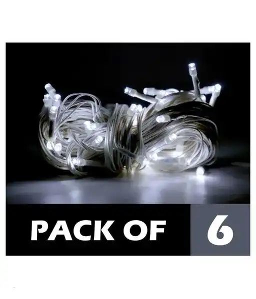 White 11M String Light (Pack of 6)