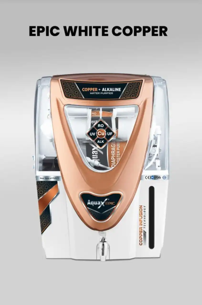 EPIC White Copper & Black Color RO