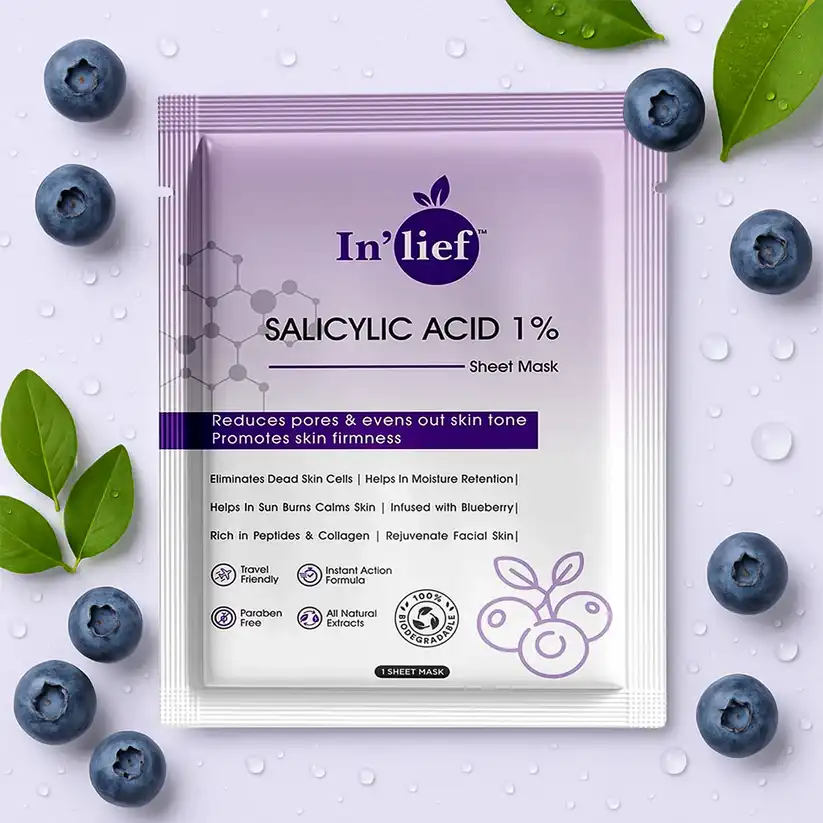 In'lief Salicylic Acid 1% Clarifying & Pore-Refining Sheet Mask