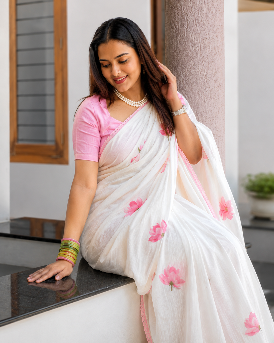 Cotton saree */ 01