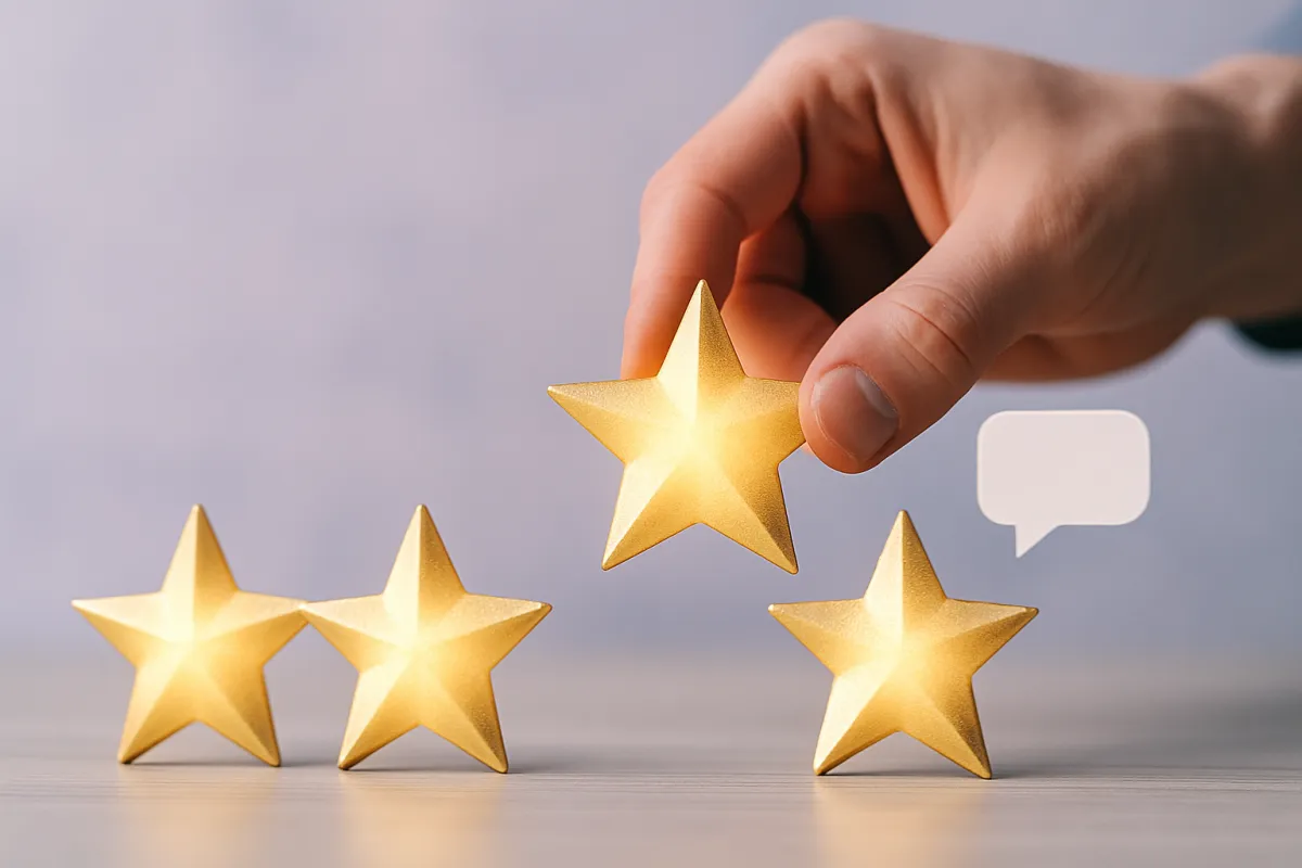 Step 6: Get reviews, and reply to them