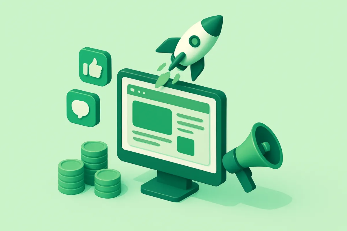 A No-Budget Marketing Plan to Launch Your New Website