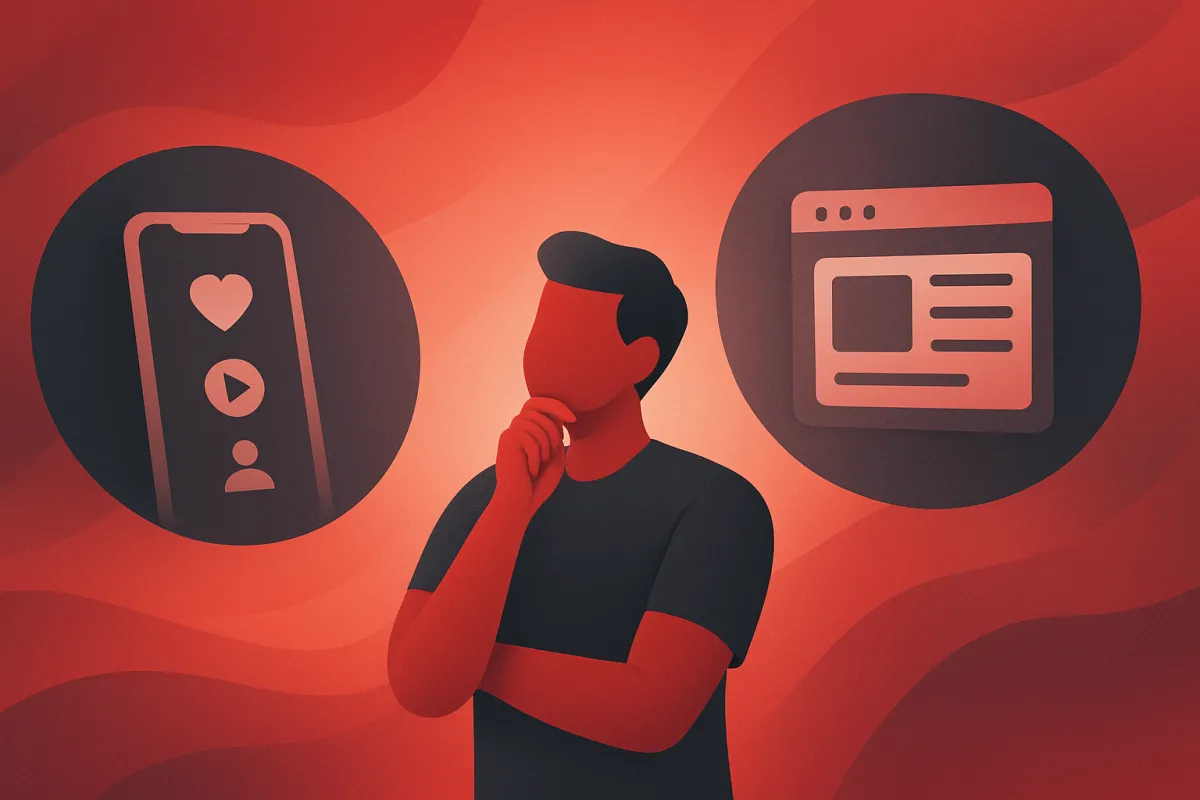 Social Media or Website First for a Small Business?