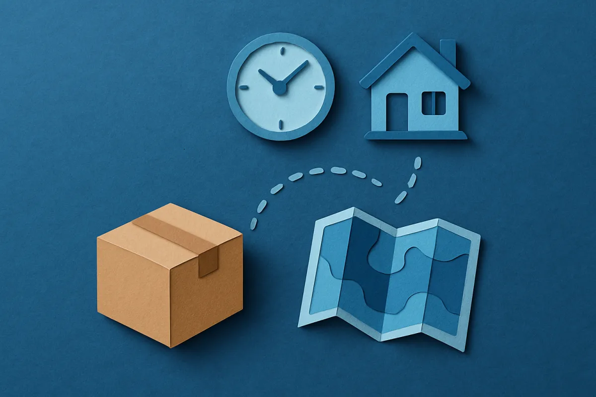 Sort out shipping and delivery
